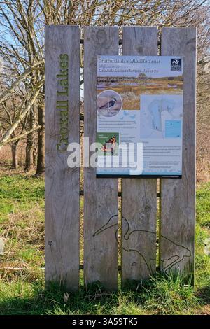 Wooden sign of Silent Lake Stock Photo - Alamy