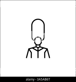 Royal Guard icon Stock Vector