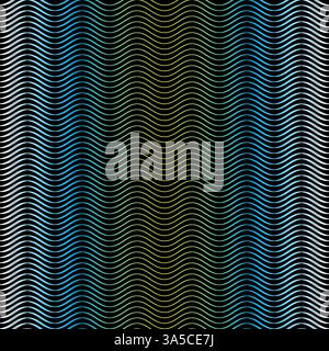Seamless grey and blue waves pattern background. Used for wallpaper, pattern files, web page background, blog, surface textures, graphic & Printing. Stock Vector