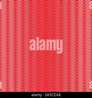 Seamless red waves pattern background. Used for wallpaper, pattern files, web page background, blog, surface textures, graphic & Printing. Stock Vector