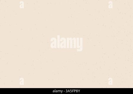 Beige pink grain paper texture. Rice paper. Craft recycle material. Neutral tone background with noise and speckles. Pale egg shell backdrop. Natural Stock Vector