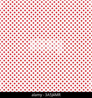 Seamless red square boxes pattern on white background for wallpaper, texture, web, blog, print or graphic design. Stock Vector