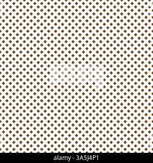 Seamless brown square boxes pattern on white background for wallpaper, texture, web, blog, print or graphic design. Stock Vector