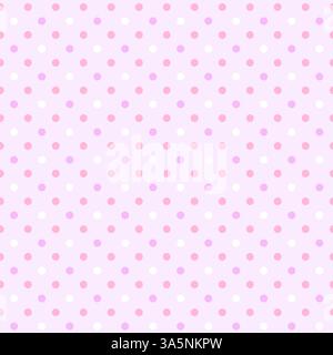 Cute Polka Dot seamless pattern texture Stock Vector
