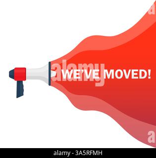 Move GPS map location white flat icons on color rounded square ...