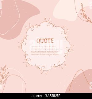 Floral frame in sketch style on white background. Floral sketch. Vintage frame logo. Hand drawn. Line icon. Line art. Vector design. Stock Vector