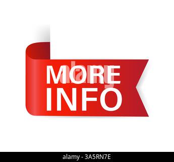 More info, great design for any purposes. Illustration, vector. Vector background. Stock Vector