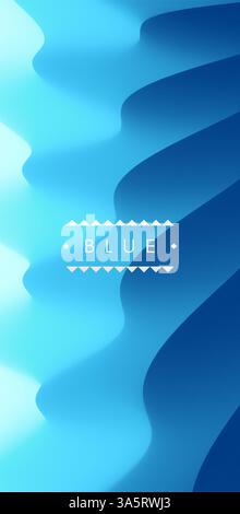 Vertical banner or stand for conference. Cover design template. Abstract background with dynamic effect. Vector illustration for advertising, marketin Stock Vector