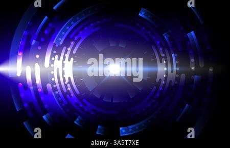 blue circle hitech concept,circle element,line element,Abstract  sphere shape background, Creative for cover brochure, background, layout, backdrop, Stock Vector