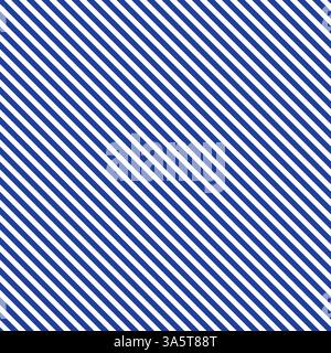 Seamless vector white blue diagonal strips pattern background, wallpaper, pattern, texture, web, blog, print or graphic design. Stock Vector