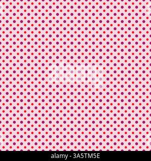 Seamless vector purple and red polka dots for pattern background, wallpaper, texture, web, blog, print or graphic design. Stock Vector