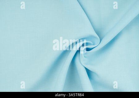 Blue Textile Texture, Abstract as Background. Stock Photo