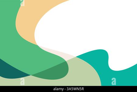 Fluid wave colorful abstract background dynamic vector. Summer Background Simple Design Stock Vector