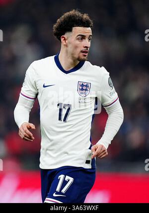 Curtis Jones of England during the FIFA World Cup 26 UEFA Qualifiers