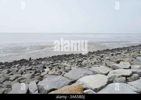 stony beach Stock Photo