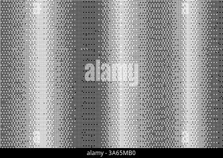 Bitmap striped gradient background. Textured dither retro game pattern. Vector abstract digital noisy wallpaper. Grunge glitch halftone wallpaper Stock Vector