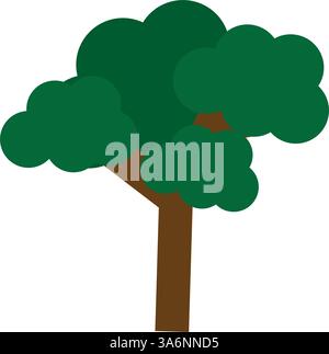 tree plant isolated icon vector illustration design Stock Vector Image ...