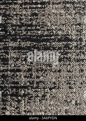 Texture of gray and black flatwoven carpet Stock Photo