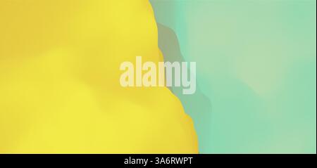 Abstract background with dynamic effect. Creative design poster with vibrant gradients. Vector illustration for advertising, marketing, presentation. Stock Vector