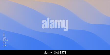Texture of ice surface. Abstract background with dynamic effect. Modern screen design for mobile app and web. Vector illustration. Design for banner, Stock Vector