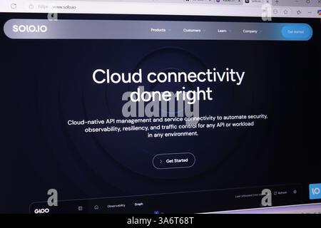 Cloud connectivity done right: seamless api management and security automation. Stock Photo