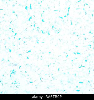 Textured terrazzo surface with blue and white speckles. Frosty, winter-inspired aesthetic. The abstract pattern, icy, modern feel. Background, texture Stock Photo