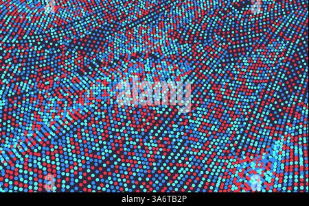 Abstract background with color circles. Vector illustration. Stock Vector