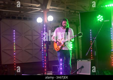 Hannah White in performance at the 7 Hills Festival, Bath, United