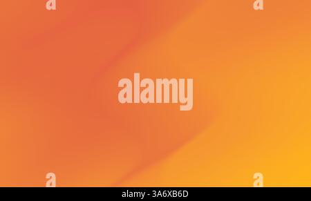 Blurred gradient in warm colors with smooth transition of orange and yellow. Perfect background for designs, websites, banners and presentations. Stock Photo