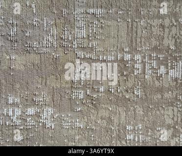 Random abstract shiny gold fabric texture in random dirt and grunge pattern. Abstract golden beige fabric color with micro linen, seamless background Stock Photo