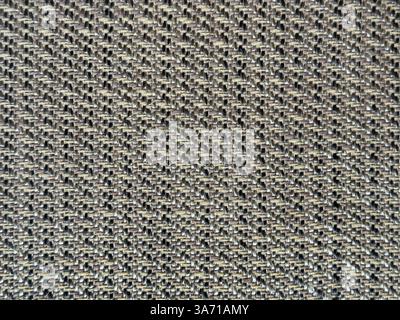 Close up photo of beautiful grey woven rattan texture. Wicker art or rattan weaving art pattern in random repeated shapes. Seamless background texture Stock Photo