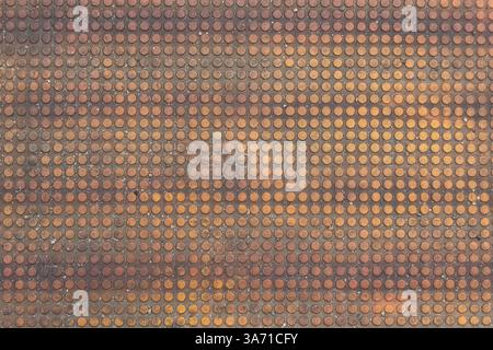 Texture rusty metal surface. Backgrounds and textures Stock Photo