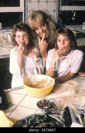 Aug 01, 1986; Los Angeles, CA, USA; KATHY SHOWERS, Playmate of the Year