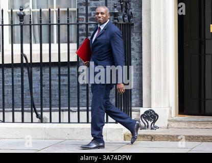 London, UK. 26th Mar, 2025. David Lammy, Foreign Secretary, at Downing Street for a Cabinet meeting. Credit: Karl Black/Alamy Live News Stock Photo