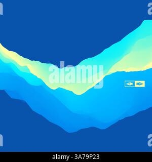 Abstract Background. Dynamic Effect. Futuristic Technology Style. Motion Vector Illustration. Stock Vector
