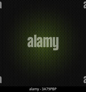 Beautiful seamless green gradient hexagon pattern for background, wallpaper, texture, web, blog, print or graphic design. Stock Vector