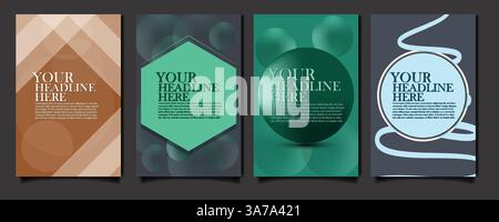 Modern day Marketing poster, online business seals banner for you, easily editable, vector art illustration Stock Vector