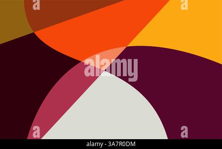 Abstract Geometric fluid wave background For Poster Design Stock Vector
