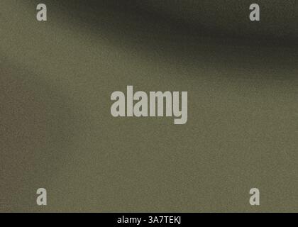 Subtle olive green background with a soft shadow gradient and grainy surface, perfect for natural or minimalist designs. Long banner Stock Photo