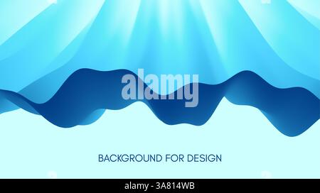 Abstract leaf texture. Floral background. Vector illustration with dynamic effect. Stock Vector