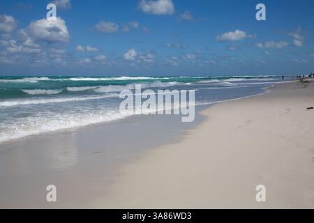 Varadero Beach, Varadero, Matanzas Province, Cuba Stock Photo
