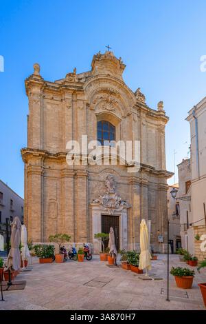Church of the Most Holy Name of Jesus, Bari, Apulia, Italy Stock Photo ...