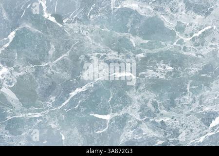 Blue grey carrara statuario marble texture background, glossy calacatta marble with white veins. Banco superwhite, Italian blanco catedra stone textur Stock Photo