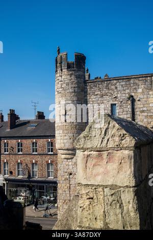 Micklegate Bar, York, UK Stock Photo