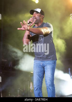 July 29, 2017 - George, Washington, U.S - DARIUS RUCKER performs on ...