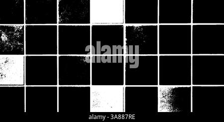 Grunge Overlay Pattern with Abstract Seamless Lines and White Striped Texture for Vintage Wall Design. Stock Vector