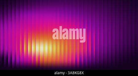 Vector Blurred gradient background. Ribbed glass texture. Stock Vector