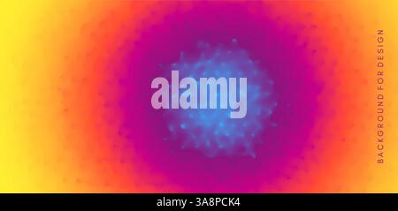 Abstract background with trendy gradients. Vector illustration for print, textile, fabric, package, wrapping or cover. Stock Vector