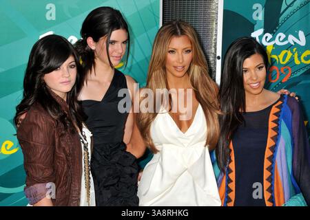 Kendall jenner kylie jenner 2009 hi-res stock photography