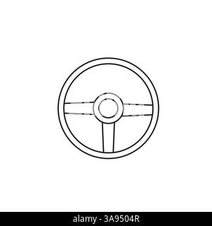 Car wheel vector icon, best flat icon. Stock Vector